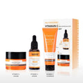 Cosmetics Beauty Products Whitening Facial Cleanser Face Cream Serum Vitamin C Skin Care Set
