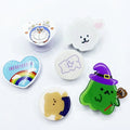 Custom Funny Comics Anime Phone Grip Tok Popping Phone Holder Kpop Anime Acrylic Cell Phone Grip Holder Acrylic