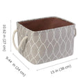 Home Decor Canvas Storage Basket Cloth Organizers for Baby Toys