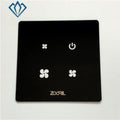 JR Glass Touch Screen Light Switch Glass Panel