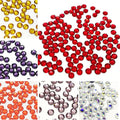 Multiple Colors SS3 -SS34 Round AB Crystal Strass Stone Non Hotfix Flatback Glass Bulk Crystal Rhinestones for Cloth DIY Crafts