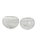 50ml 70ml Double-layer Insulated Eco-Friendly Heat Resistant Transparent Glass Small Tea Cup Coffee Cup Household