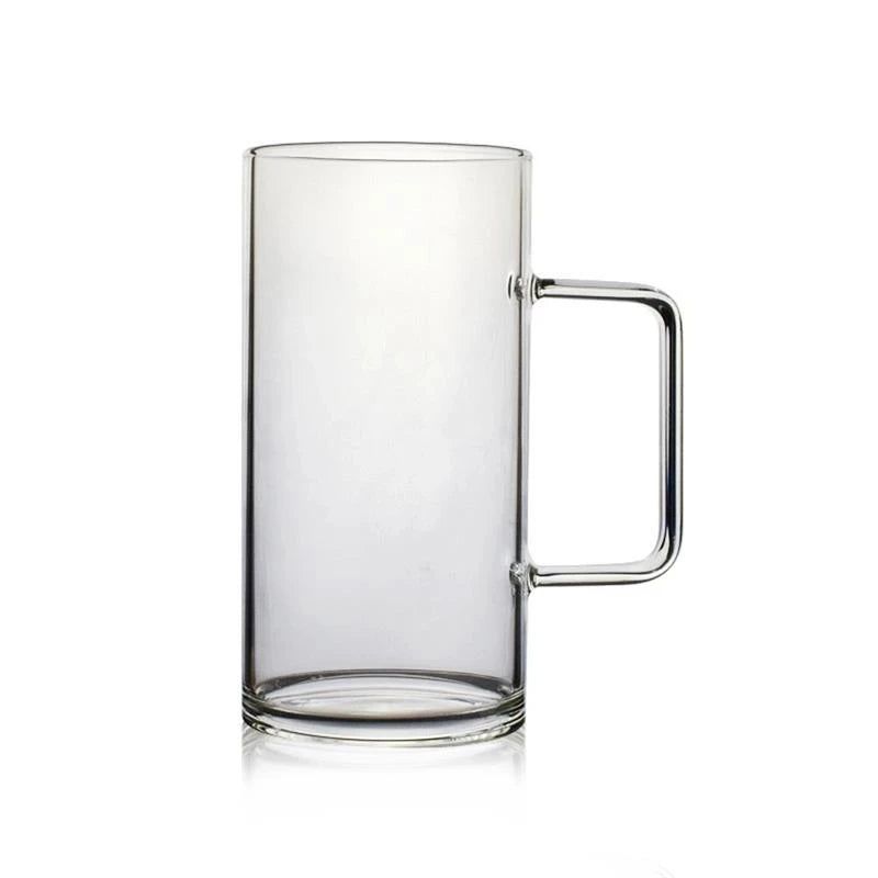 High Temperature Resistant Soda-lime Glass Transparent Hand Blown American Style Vintage Dishwasher Microwave Safe Large