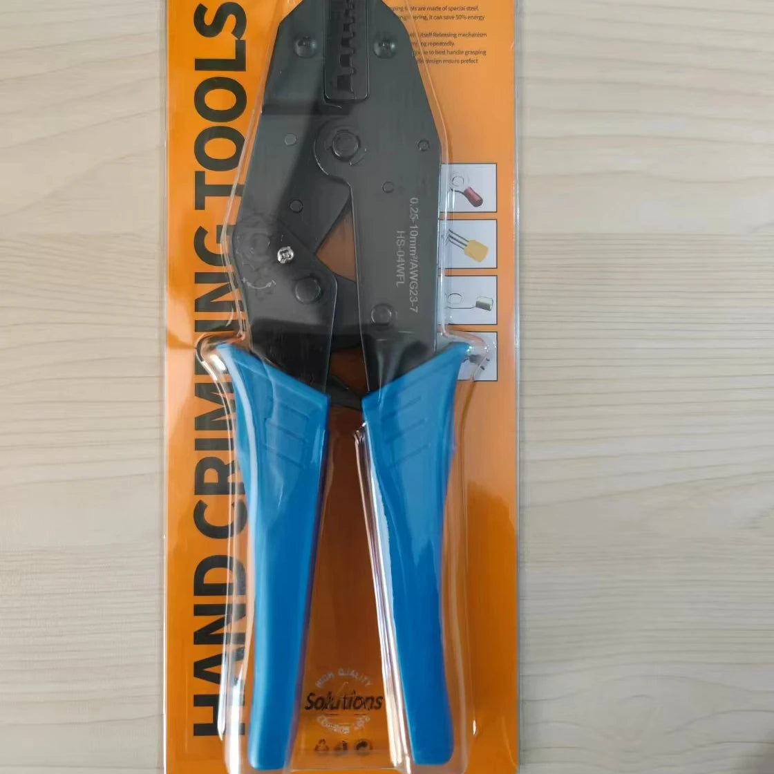 0.5-6mm2 Hand Crimping Tools HS-04WFL Hand Tool Crimp Plier Wire Crimpers