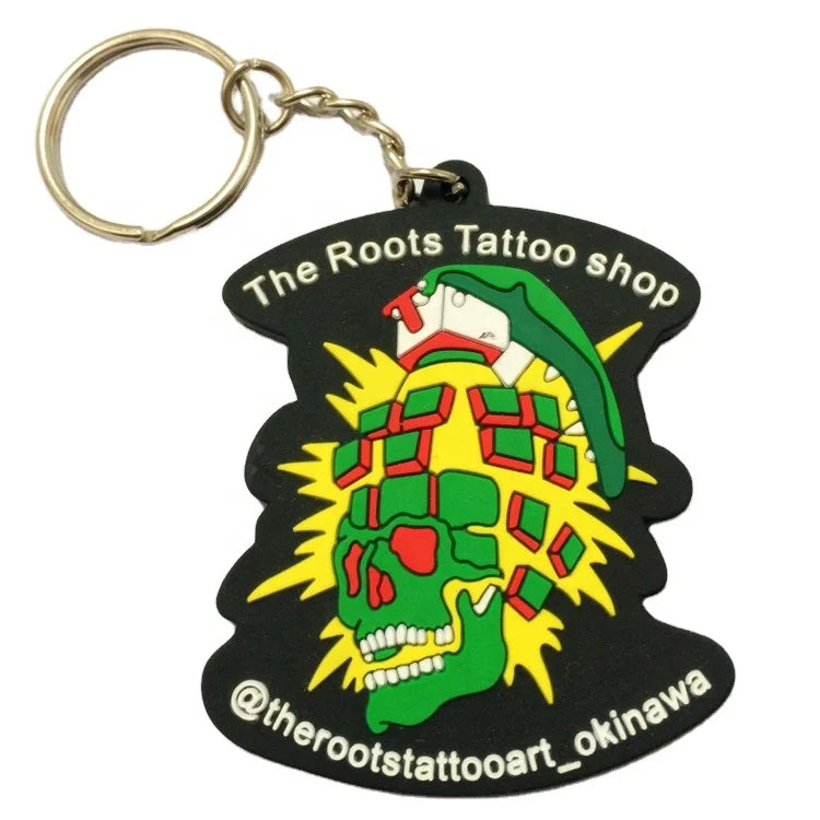 Promotional Gifts Key Chains Rubber Keychain Custom