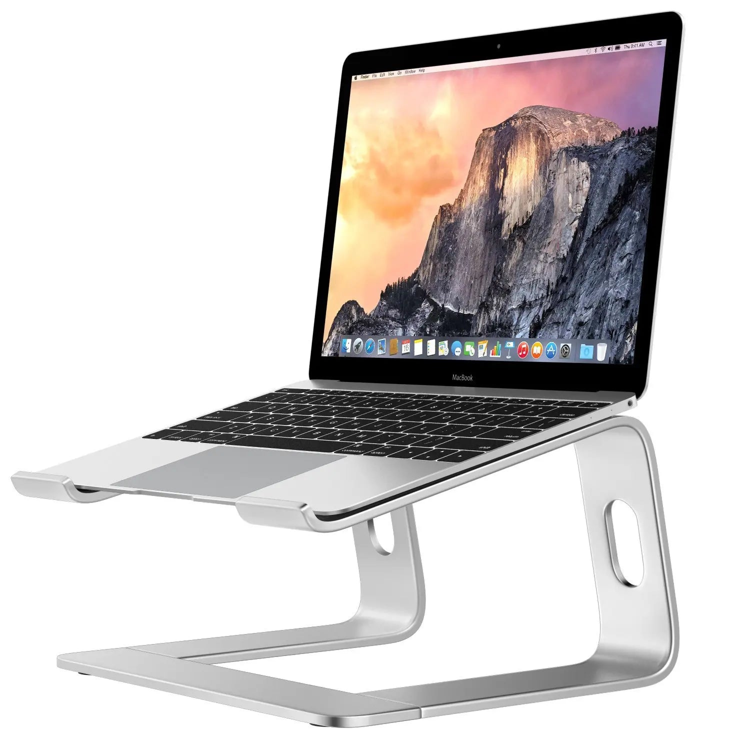 IKATAK Ergonomic Detachable Aluminum Laptop Stand Home Office Notebook Mount Holder