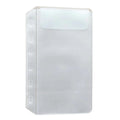 A5 A6 File Budget Cartoon Binder Cash Pouch Clear Pocket 6 Ring Zipper PVC Bag Plastic Filling Folders