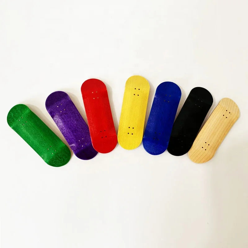 OEM 100*32mm 100*34mm 5 Ply  Wooden Maple Fingerboard Deck 32mm 34mm Finger Skateboard Deck