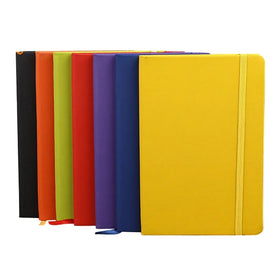 Custom Logo Printing Thread Sewing Binding Durable Lined Diary Notebook PU Leather Hardcover Classic Journal