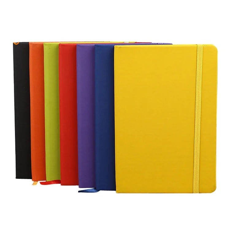 Custom Logo Printing Thread Sewing Binding Durable Lined Diary Notebook PU Leather Hardcover Classic Journal