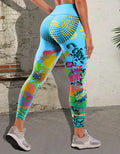 Women's Activewear Leggings Outdoor Exercise Fitness Yoga Pants High Waist Stretch Hip Lift Print Leopard Print Leggings