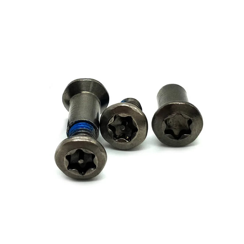 Binding Barrel Torx Chicago Screw Silver 4 mm M2 2m Aluminium 6062 Round Flat Head Buttons Cap Stainless Steel Chicago Screw