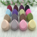 FLY Private Label Latex-Free Sponge Puff Blender Set for Facial Makeup Blending Washable 40x60mm Single Color Series