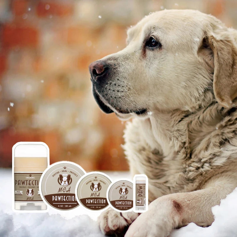 Private Label Dog Paw Cream Balm Crystal Plastic Moisturizing Pet Care Prevent Drying Cracking Roughness for Pet Grooming