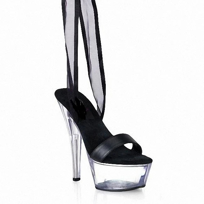 15CM Platform Sandals Pole Dance Shoes Nightclub Sexy Fetish Stripper Heels Models Show Party Full Dress Lace-up Women Fashion