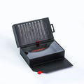 Soy Ink Waterproof Custom Packaging Display Boxes with Sponge Lining for Digital Electronics Accessories USB Cable Premium Hook