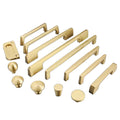 Furniture Hardware Pulls Knobs for Kitchen Cabinets Doors-Brass/Customization Material Black/Golden Finish Easy Installation Low