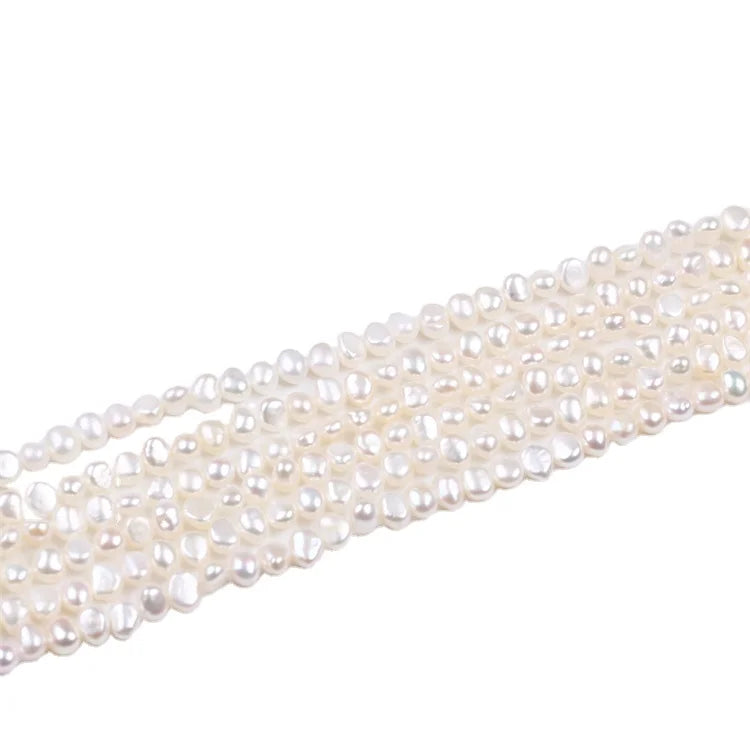 Hot Sale 5-6mm Baroque Natural Freshwater Pearls Loose for Jewelry Making