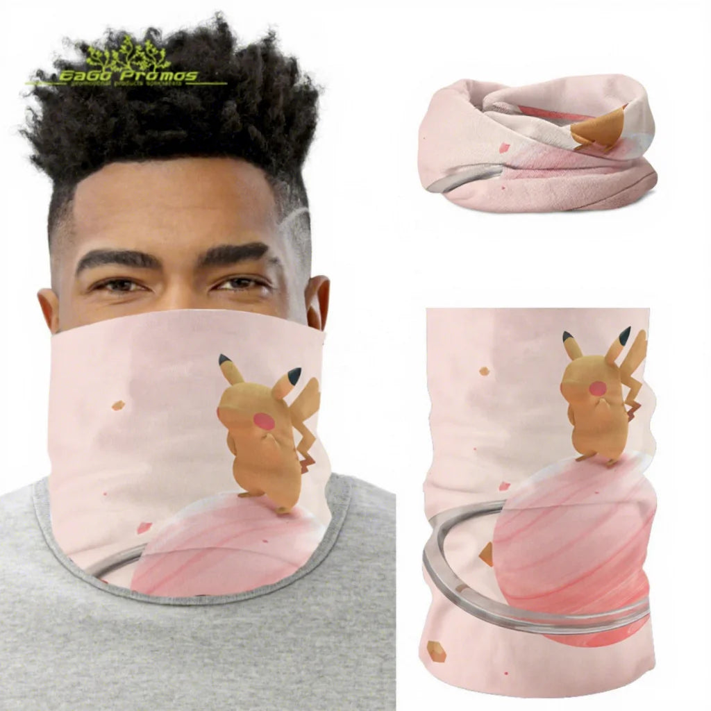 2026 Custom Top Quality Cheap Price Fashion Face Tubular Seamless 3D Bandana Magic Headband With OEM Design