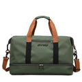 Large Capacity Waterproof Duffle Bag for Gym Travel & Sports Trolley Sleeve Wet & Dry Separation Custom Logo Design
