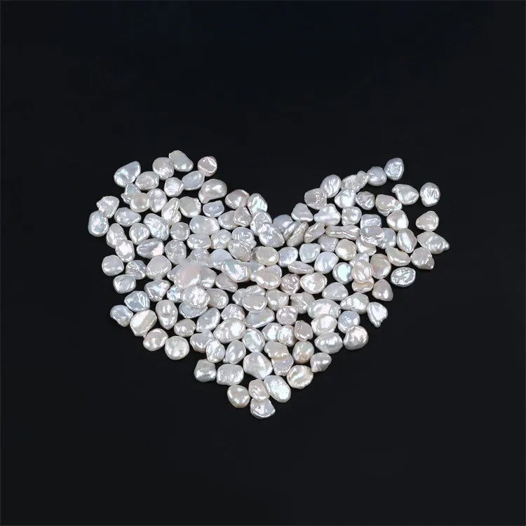 Zhuji Wholesale 9-10mm Freshwater Irregular Shape Keshi Pearls Loose Natural Pearls