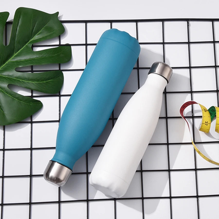 Outdoor Sports Gym Water Bottle Stainless Steel Vacuum Insulated Big Water Bottle