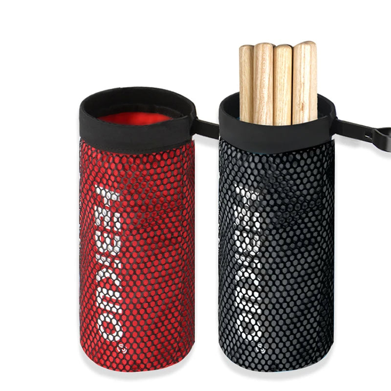 GBB01 Factory Direct Custom Logo High Quality Mesh+Oxford Cloth Drum Sticks Accessories Bags for Drumsticks in Rad/Black/Blue