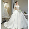 S6639F 2026 New Bride's High -level Texture Thin Forest Princess Style Lace Fabric for Women Wedding Dress for Party