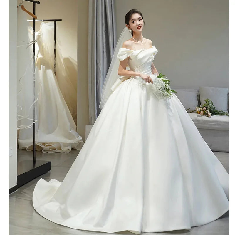S6639F 2026 New Bride's High -level Texture Thin Forest Princess Style Lace Fabric for Women Wedding Dress for Party