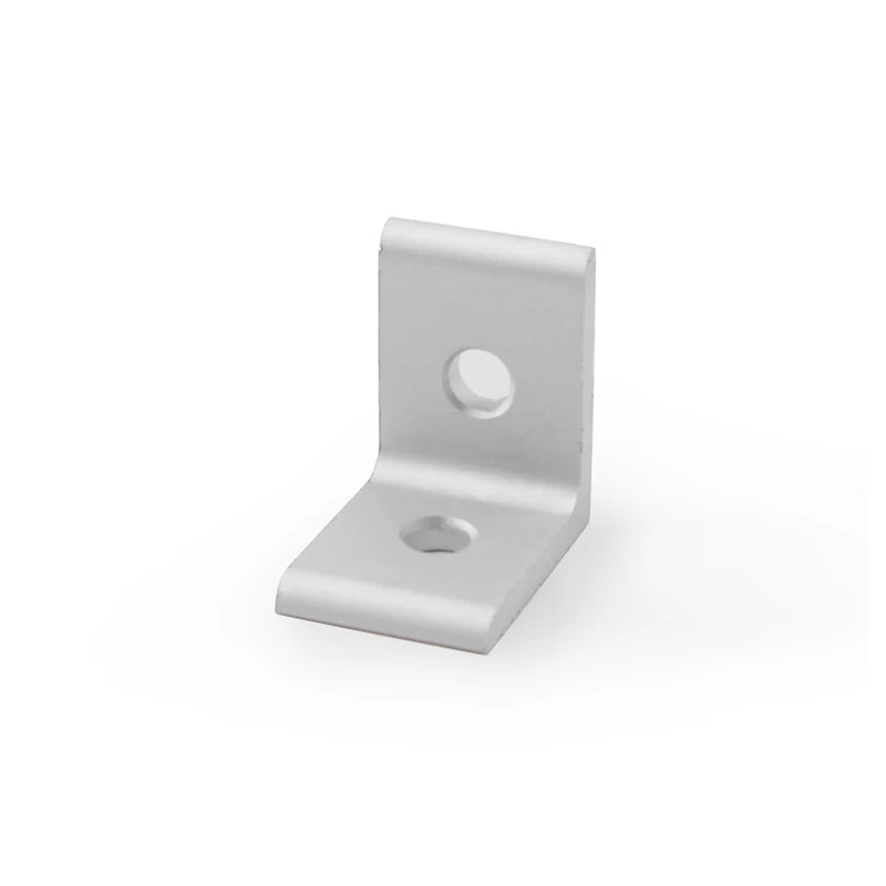 China Manufacturer 6001 2 Hole Inside Corner Bracket 2020 2020 Series L Shape Bracket for Aluminum Profile 20 25 30 40 45 50 60