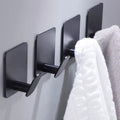 Metal Adhesive Self Stick Towel Robe Key Hooks Heavy Duty Coat Hooks Stainless Steel Sticky Wall Hook