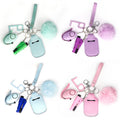 Hot Sale Stainless Steel Colorful Personal Security Products Keychain Self Defense Products Self Defense Supplies