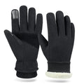 For Winter Gloves Men Women Thermal Polar Fleece Insulated Artificial Lambwool Extra Palm Patch Warm Work Touchscreen Sports