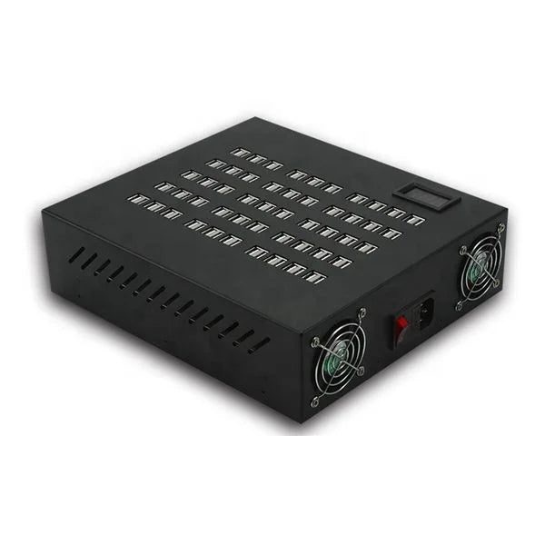 100 Ports 100A 500W Multi-port USB Chargers Cell Phone Charging Station 100P Model 275x245x75mm