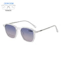 2025 Cycling Men's and Women's Magnetic Glasses Frame Square Dual-Use Set Sports Retro Myopia Glasses Frame Custom Logo