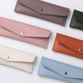 YY RTS PU Leather Satchel Bag Custom Gift Pen Pouch Rulers Crayons Eraser Pencil Case for Girls