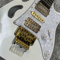OEM White Guitars Factory 39inch 7v High Gloss OEM Electric Guitar for Sale Fast Ship