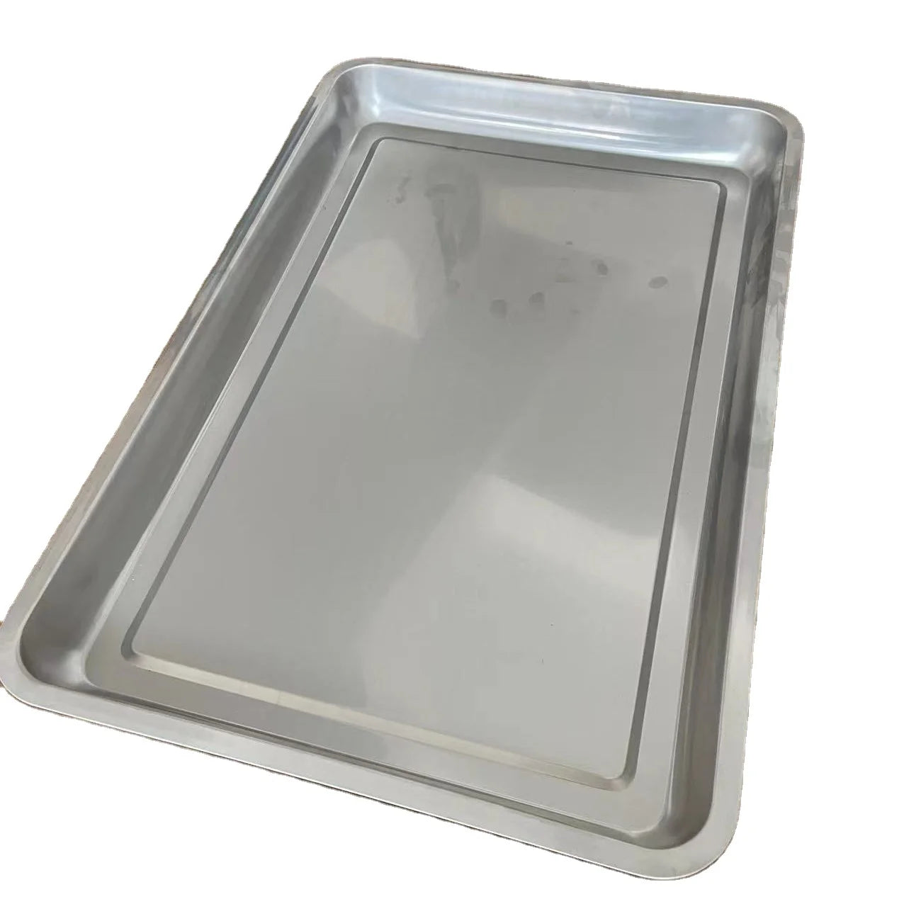 Zhongji Metal Stainless Steel Electric Steamer Baking Pan for Cake Shops Hotels & Restaurants-40*60*2.5cm (Shandong China)