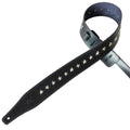 Wholesale High Grade Cowhide Leather Rock Bass Strap Folk Bass Personalized Black Guitar Strap
