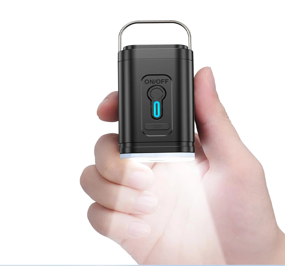 Portable Outdoor Durable Plastic Air Pump Multi-Functional with USB Lithium Battery Charging Safe Design