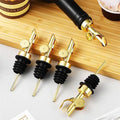 Metal Wine Aieve Cooking Oil Candle Jar With Pouring Spout Coffee Dispenser Glass Transparent Syrup Bottle Pump