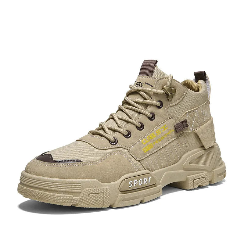 2026 Outdoor Non-slip Wear-resistant Breathable Men's Hiking Shoes Outdoor High-quality Lightweight Men's Boots