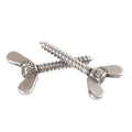 M6.3 Stainless Steel Butterfly Wing Head Self Tapping Screws