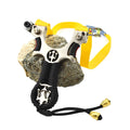 Piaoyu Professional Hunting Slingshot High Quality Stainless Steel Catapult With Flat Rubber Band Outdoor Shooting Slingshot