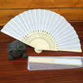 Customized Logo Personalized Wedding Hand Fan in Wedding Gift Bag Paper Carved Bamboo Technique Handmade Personalize