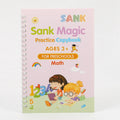 Hand Writing Books Calligraphy Tracing Sank Magic Practice Copybooks Set With Pen Sank Magic Book