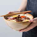 Factory Direct Wholesale Kitchen Ceramic Unique Rice Bowls for  Fruit Salad and Porcelain Japanese Noodle Ramen Bowl