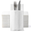 Eco-Friendly Disposable 1-Ply Airlaid Nonwoven Paper Napkins Soft Super Absorbent Hand Towel Printed Colored Bag for Dinner