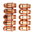 JINSLU 50pcs YGX100102 Electrode YGX100 YK-100 YGX100A Plasma Cutting Torch Consumables CNC Machine Tools CN/FUJ