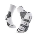 Customizable Logo Men's Basketball Sport Socks Thick Striped Eco-Friendly Anti-Wear Silicone Compression Breathable Protection